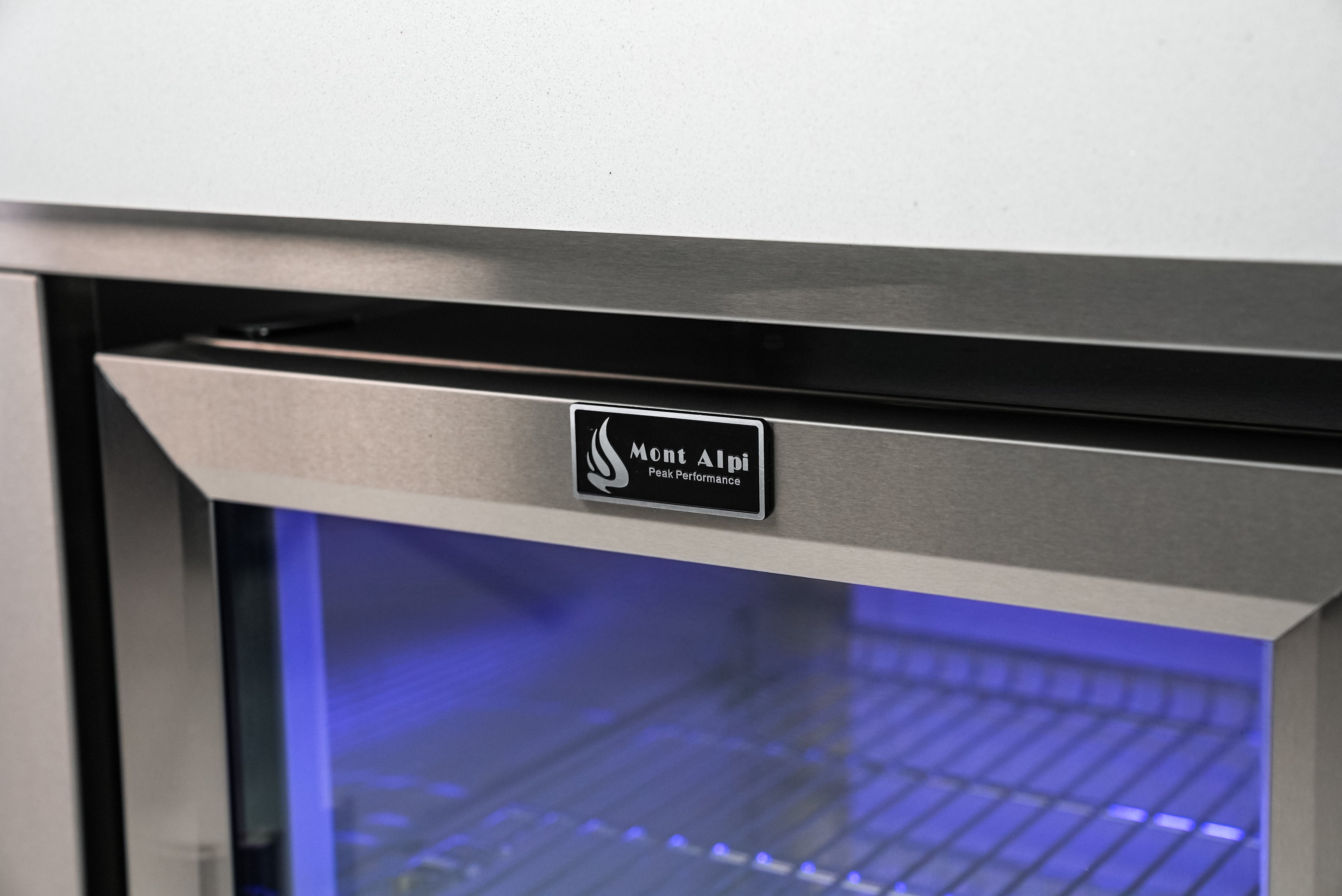 Mont Alpi Black Stainless Steel Fridge Cabinet Module - Mont Alpi Canada